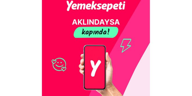 Yemeksepeti genişlettiği hizmet yelpazesini vurgulayan yeni logosu ve tasarımıyla “Aklındaysa Kapında” diyor