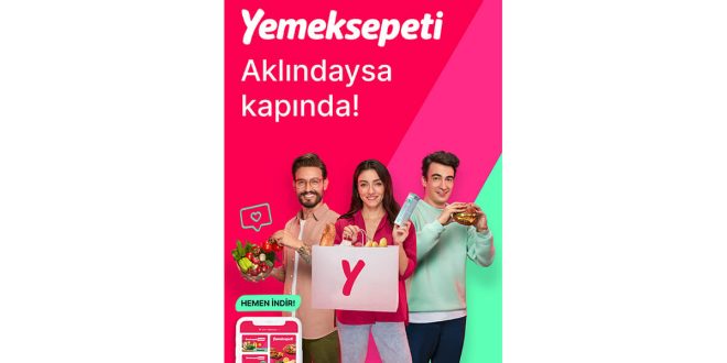 Yemeksepeti yeni reklam filmiyle Yemeksepeti Yanında, Aklındaysa Kapında! diyor