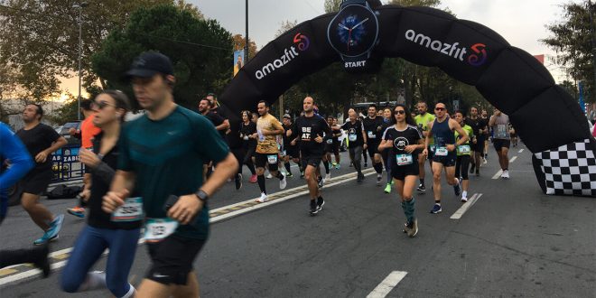 43. İstanbul Maratonu’nun Akıllı Saat Sponsoru Amazfit