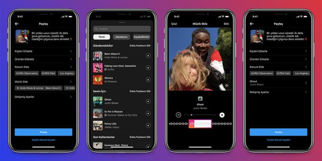 Instagram, Akışta Müzik özelliğini test ediyor