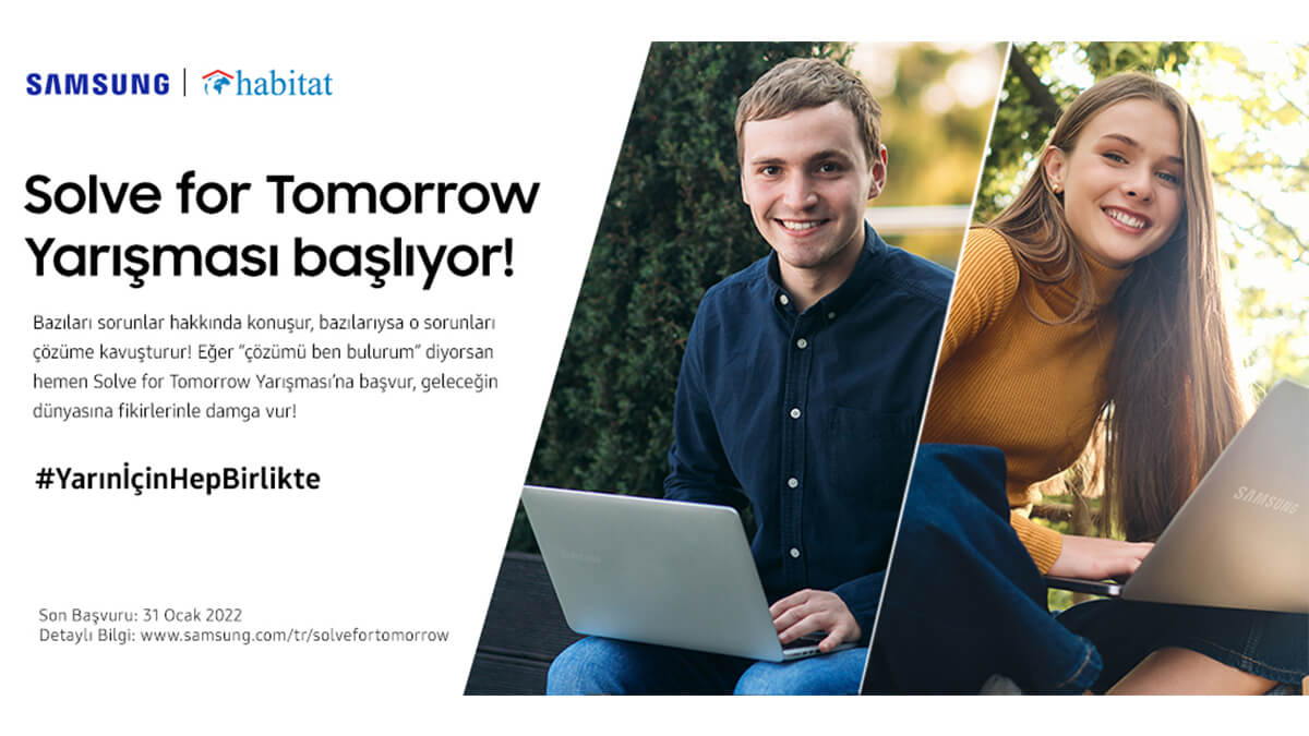 Samsung’un “Solve for Tomorrow” bilim yarışması için 2021 yılı başvurular başladı!