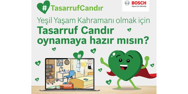 Bosch Termoteknoloji, “Tasarruf Candır” oyunuyla tasarruf bilinci oluşturuyor!