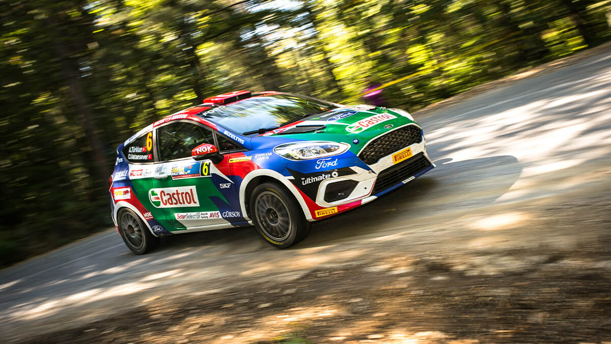 Castrol Ford Team Türkiye genç pilotu Ali Türkkan ile Avrupa Şampiyonluğu yolunda…