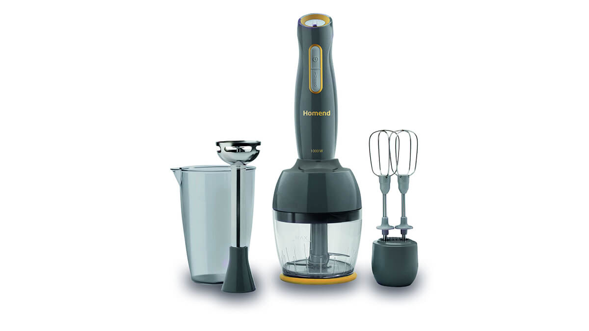 Homend El Blender set ile yemek yapmak artık çok kolay