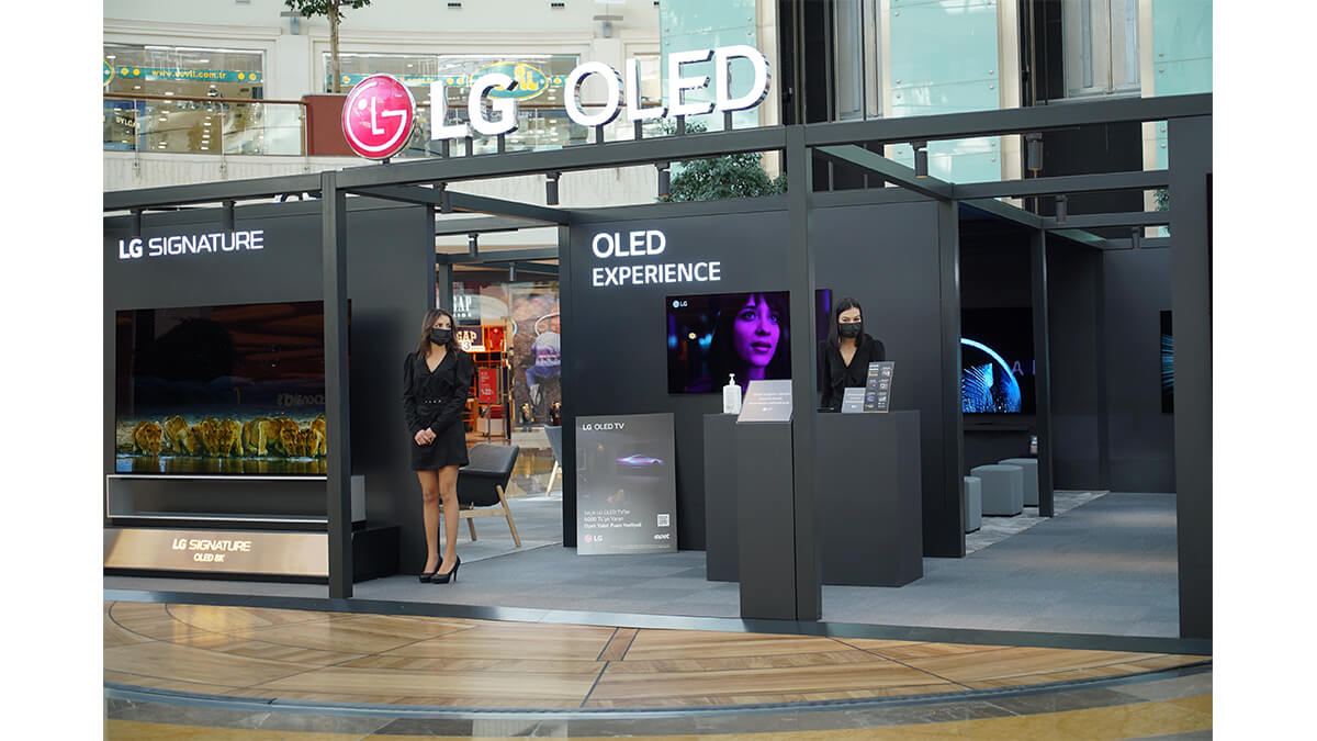 LG OLED Pop-Up Store 12-21 Kasım’da İstinyePark’ta