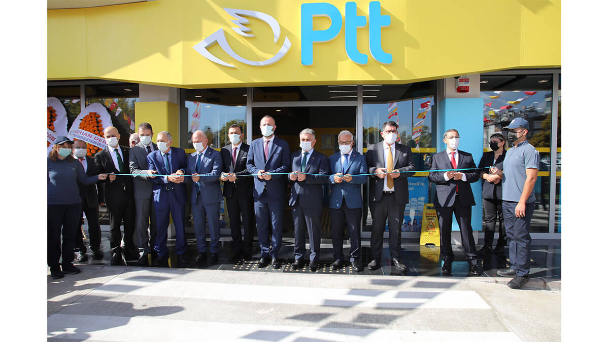 PTT AŞ ANTALYA’DA YENİ KONSEPTLİ İŞ YERİNİ HİZMETE SUNDU