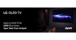 Seçili LG OLED TV’ler OPET’ten 5000 TL’ye Varan Yakıt Puan Hediyeli