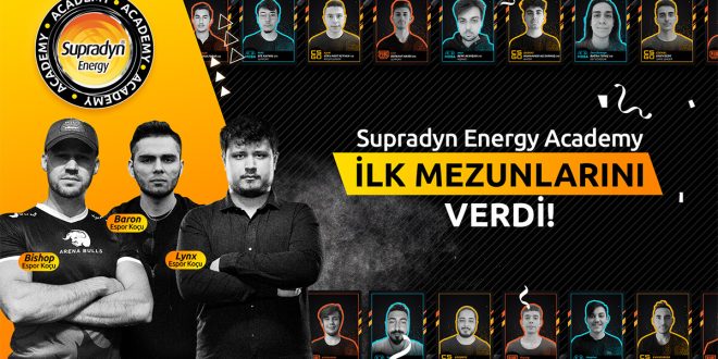 Supradyn Energy Gaming Academy İlk Mezunlarını Verdi