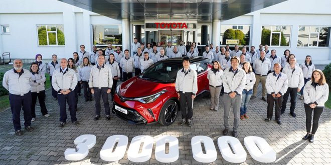 TOYOTA OTOMOTİV SANAYİ TÜRKİYE 3 MİLYONUNCU ARACINI ÜRETTİ