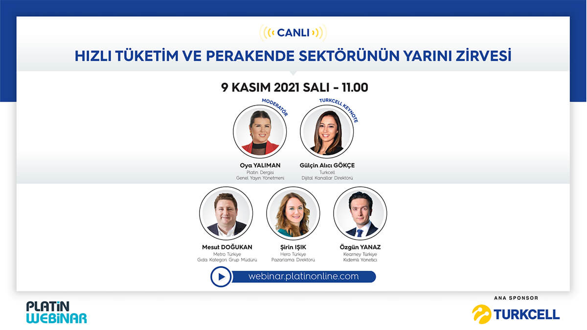 TURKCELL SPONSORLUĞUNDA HIZLI TÜKETİM VE PERAKENDE SEKTÖRÜNÜN YARINI ZİRVESİ GERÇEKLEŞECEK