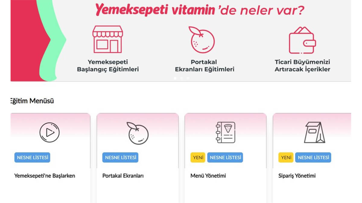 Yemeksepeti’nden iş ortağı restoranlara “Vitamin” takviyesi