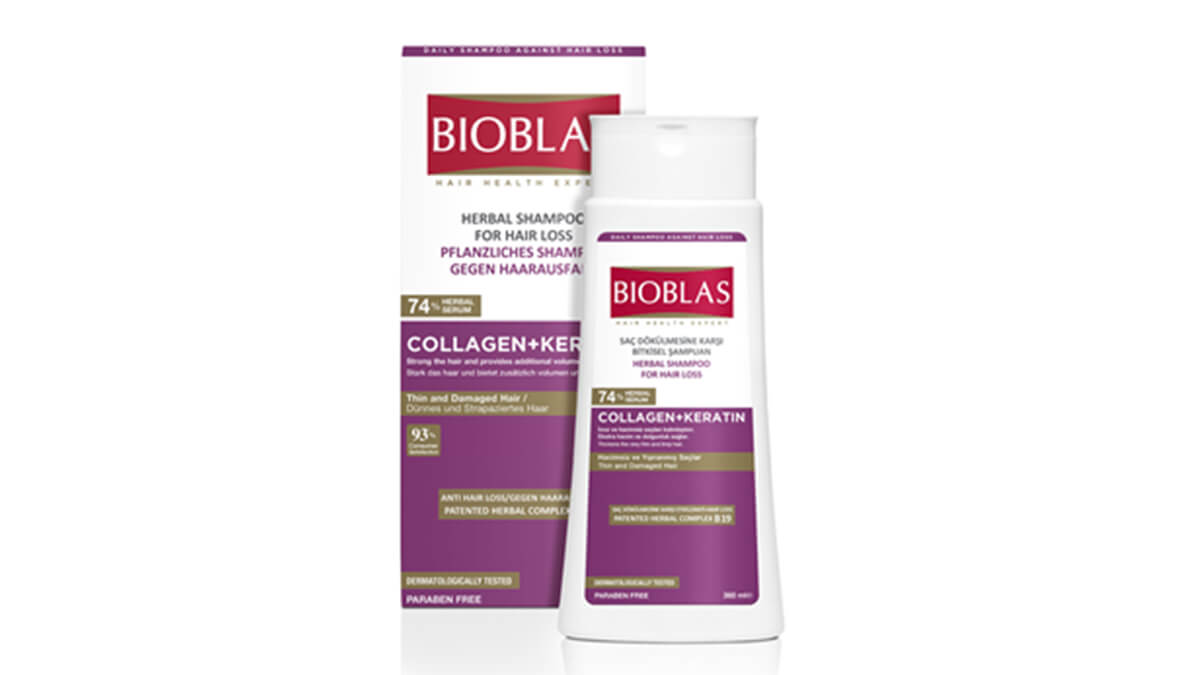 Yeni ‘Bioblas Kolajen & Keratin saç bakım serisi’ daha güçlü ve hacimli saçlar vaat ediyor.
