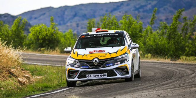 CLIO RALLY TROPHY TURKEY ETİ ESOK RALLY’DE NEBİL ERBİL & ASLI ERBİL ZİRVEDE YER ALDI